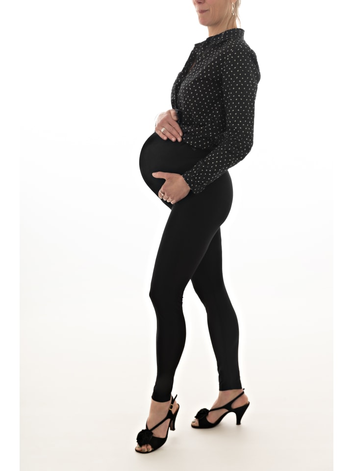 petit amour Umstands und Stillmode JULIETTA Umstandsleggings in Schwarz günstig kaufen