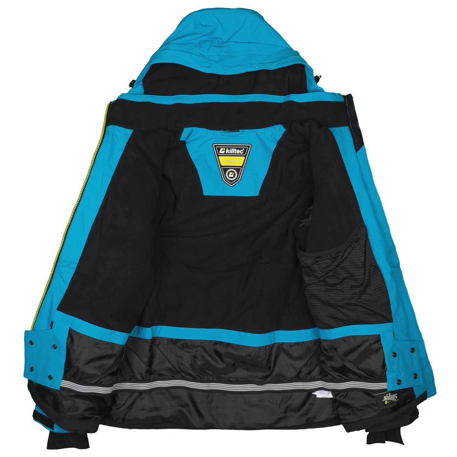 Killtec Skianzug Herren Skijacke + Skihose (himmelblau/ anthrazit, Gr. M)