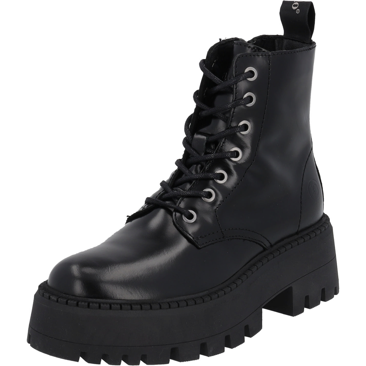 Palado Biak PL, Schnürstiefel, Damen, Schwarz