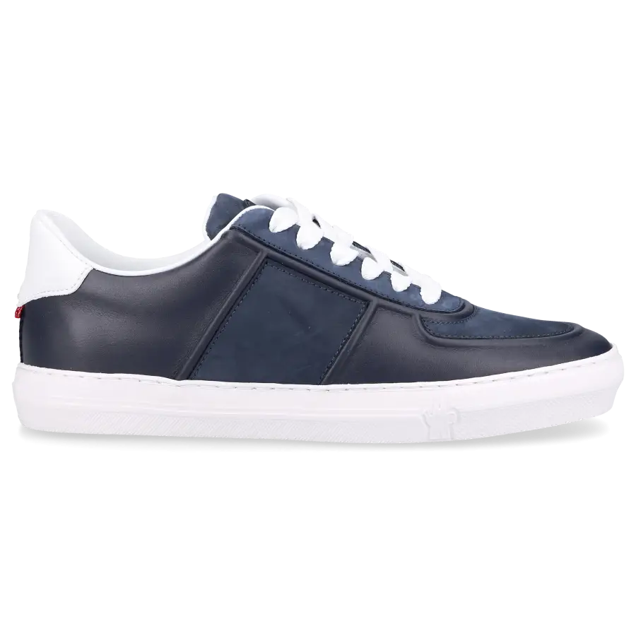 Moncler - Sneaker low NEW YORK Kalbsleder - blau