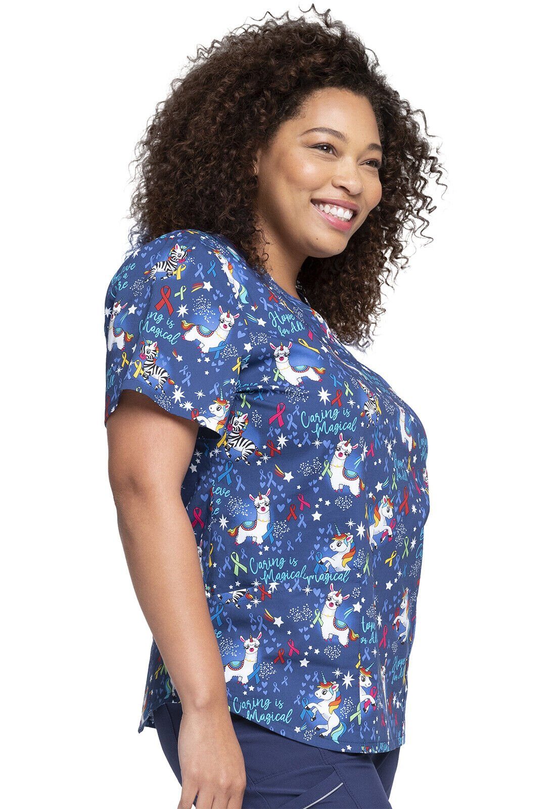 Cherokee Funktionsbluse Bunt bedruckter Damen Kasack 