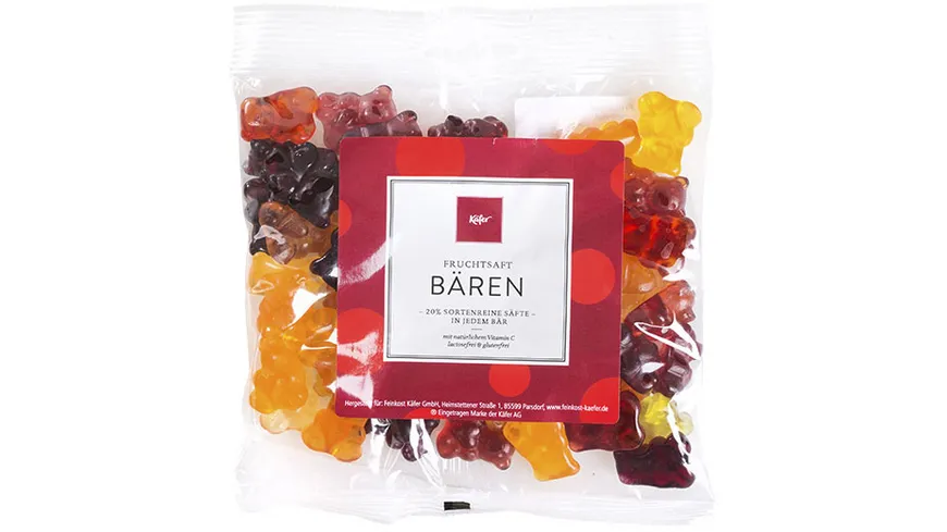 Käfer Fruchtsaftbären Klein 150 g