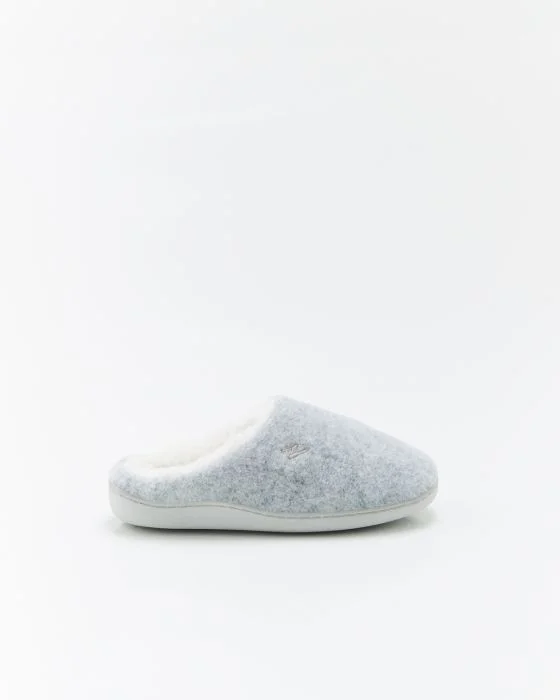 Mules fourrées à mémoire de forme Thermolactyl