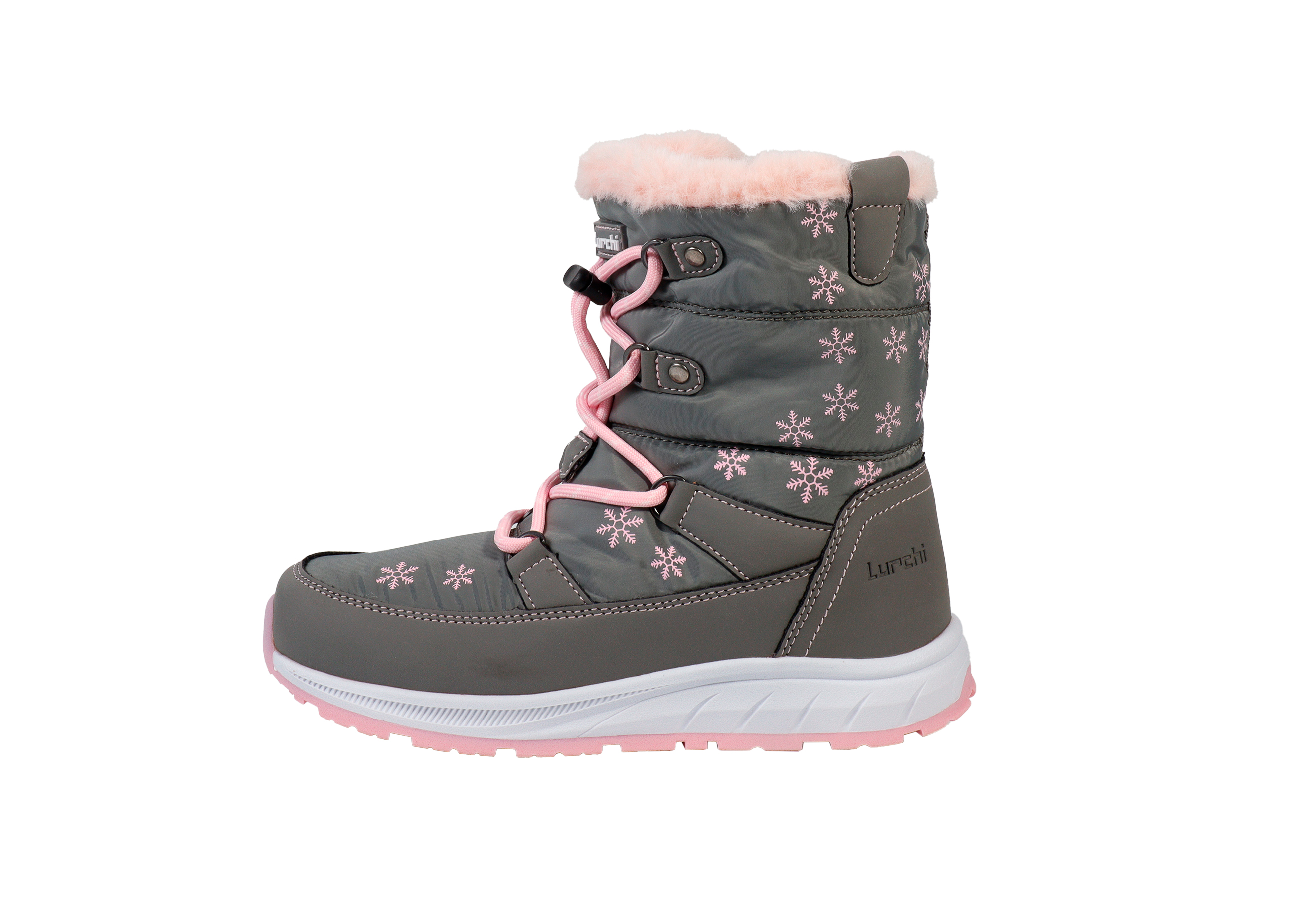 Lurchi Schneestiefel Alby-TEX - grey-rose