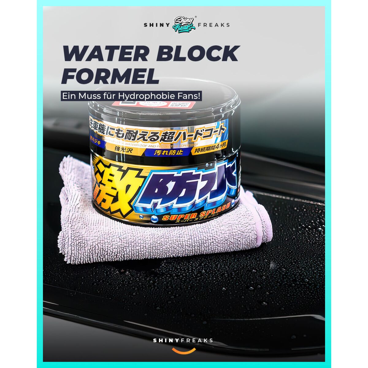 Soft99 Wachs Set - Super Splash Dark