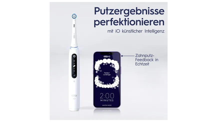 Oral-B Elektrische Zahnbürste iO Series 5 Quite White