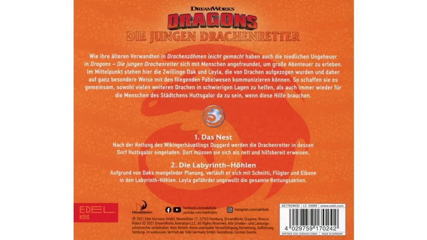 Folge 1 Dragons-Jungen Drachenretter