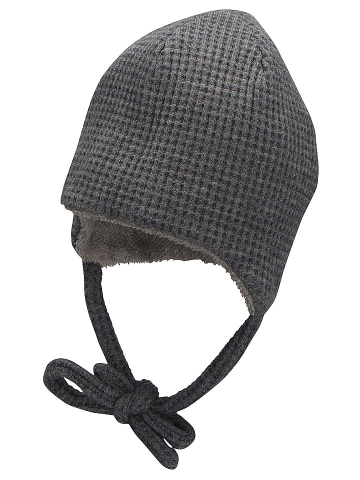 Sterntaler Beanie Waffeloptik in rauchgrau günstig kaufen