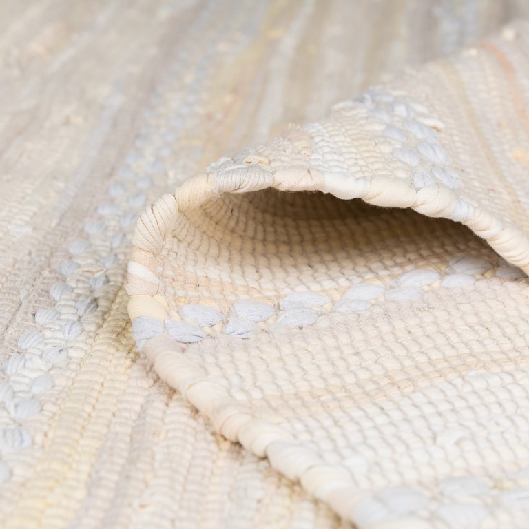 MyFlair Teppich Salma 150cm x 80cm, Farbe Creme, rechteck