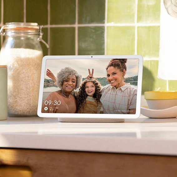 Google Tablet-Dockingstation Pixel Tablet Dock mit Lautsprecher