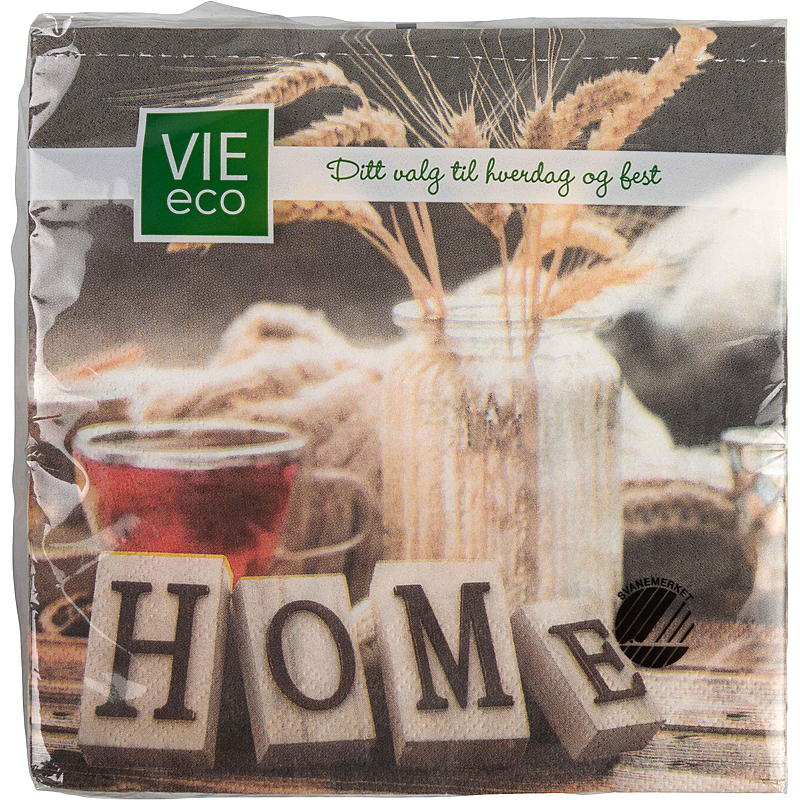 Vie Eco Servietter 20-pk 33x33 cm, Høst