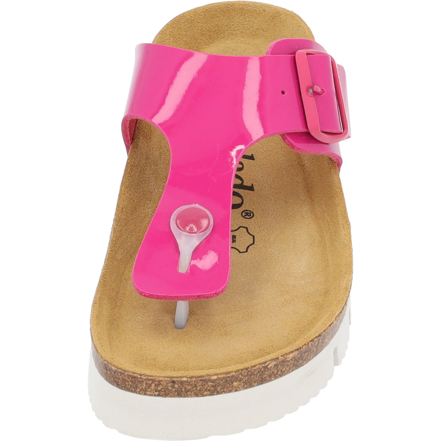 Palado Kos PL Lack, Zehentrenner, Damen, Pink