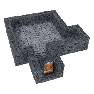 WarLock Tiles: Expansion Pack - Dungeon Straight Walls