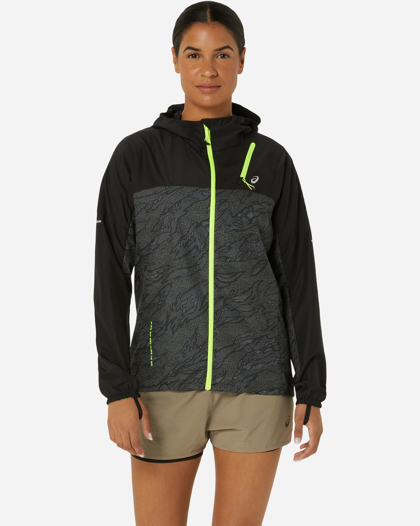 Giacca Running Asics Fujitrail Packable Windbreaker W 2012C977-001