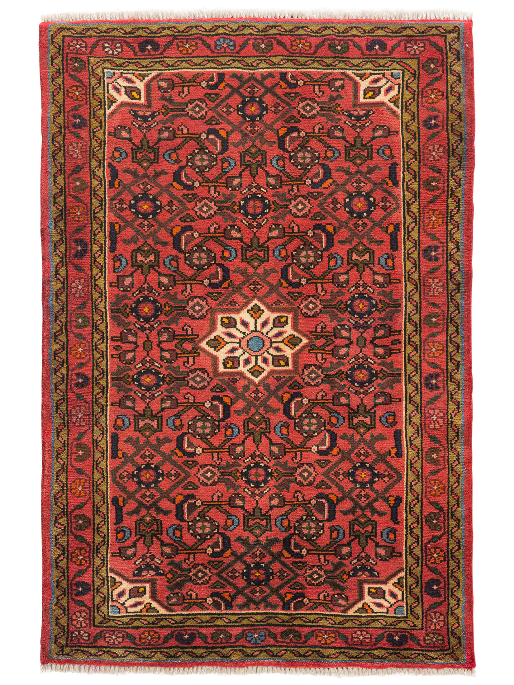 Hosseinabad Hamadan ca. 84 x 125 cm, Unikat / Einzelstück