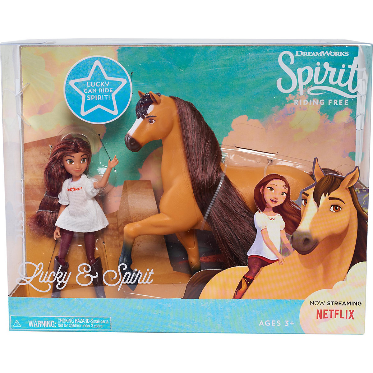 Spirit Sammelpuppe + Pferd - Spirit & Lucky