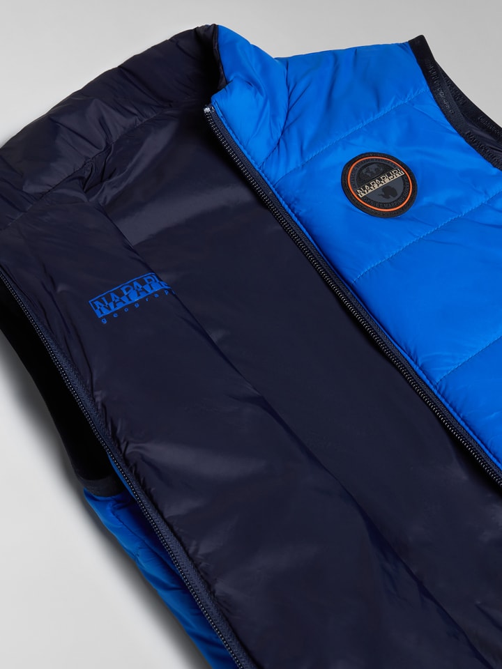 Napapijri Wende-Steppweste in Blau/ Dunkelblau günstig kaufen