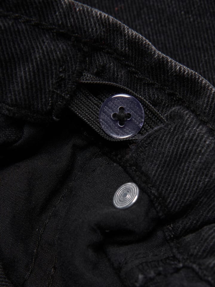 KIDS ONLY Wide Leg Jeans in washed black günstig kaufen