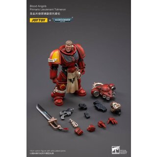 Warhammer 40k Actionfigur 1/18 Blood Angels Primaris Lieutenant Tolmeron 12 cm