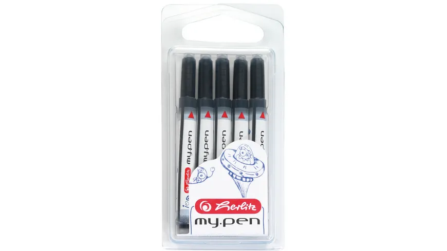 herlitz Universalpatrone my.pen blau 5 Stück