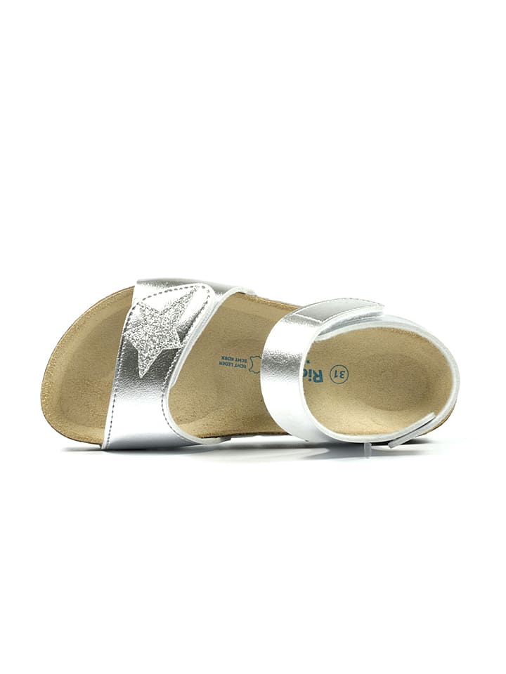 Richter Shoes Sandalen in Silber günstig kaufen