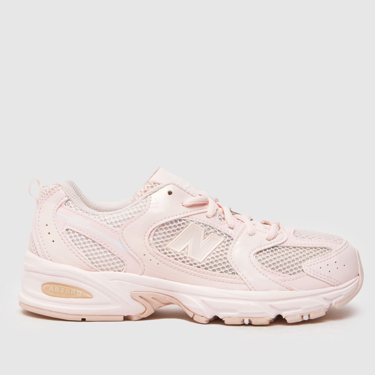 New Balance 530 halványrózsaszín lányos edzőcipő