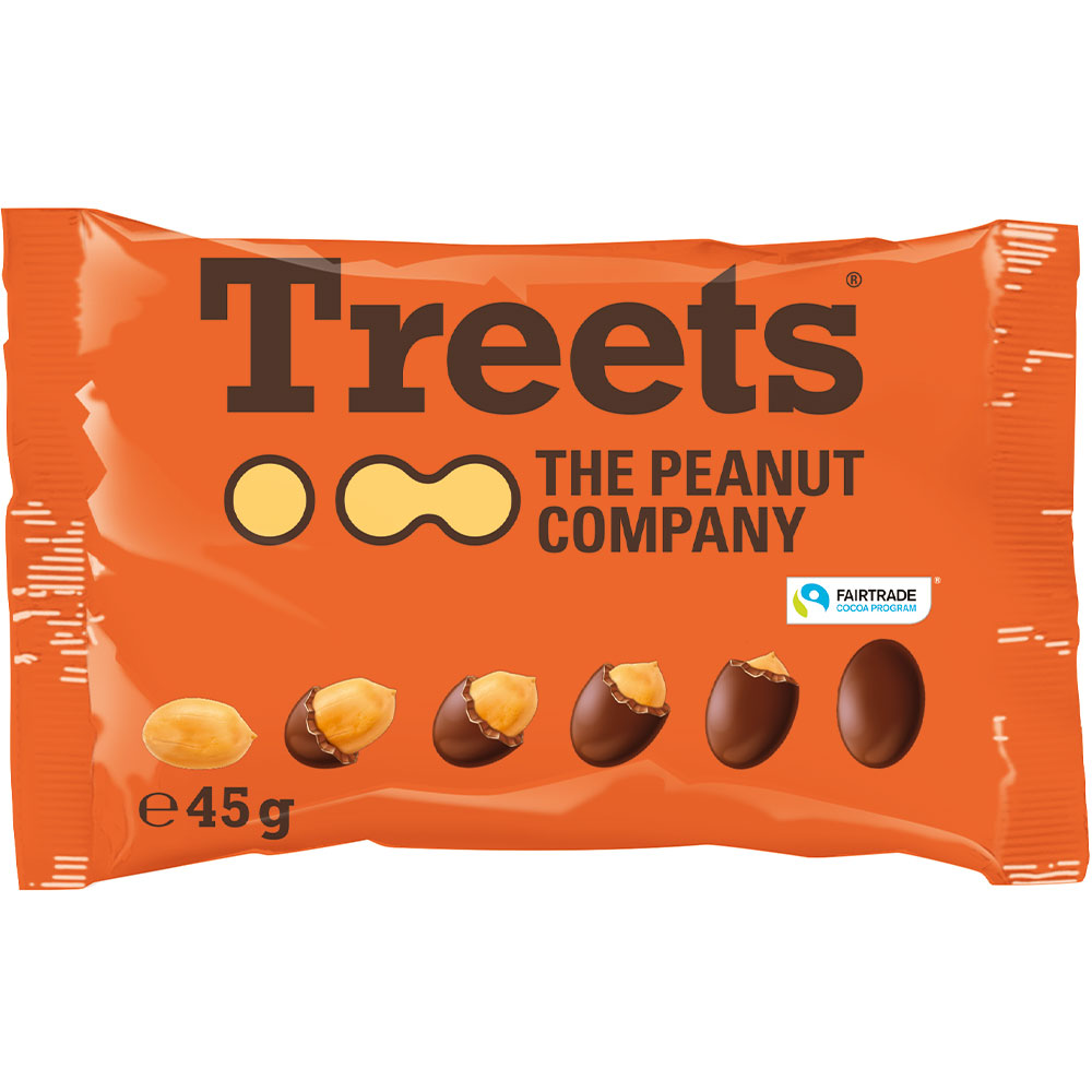 Treets - The Peanut Company Peanuts 24x45g