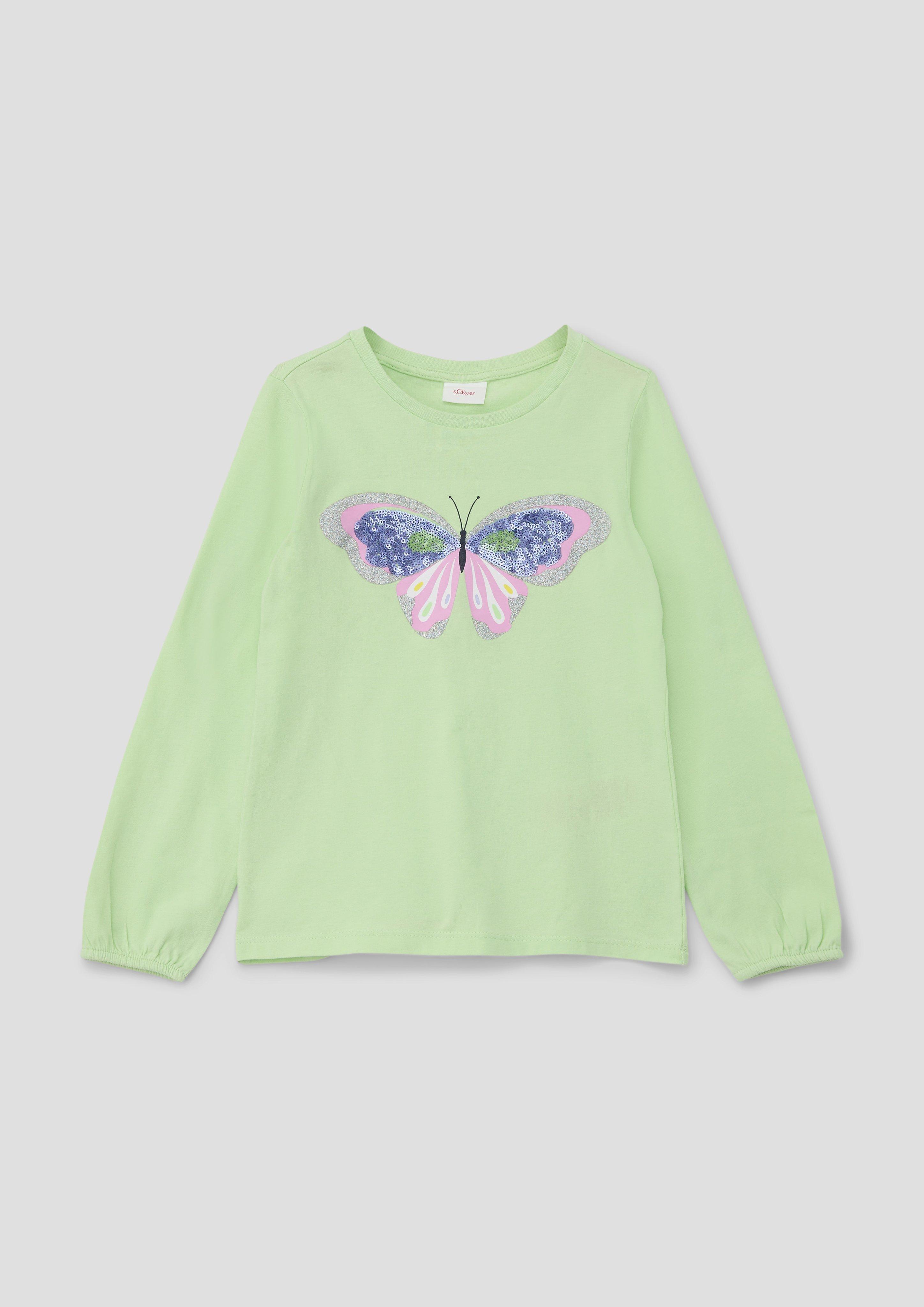 Longsleeve mit Rundhalsausschnitt  2142070-7250