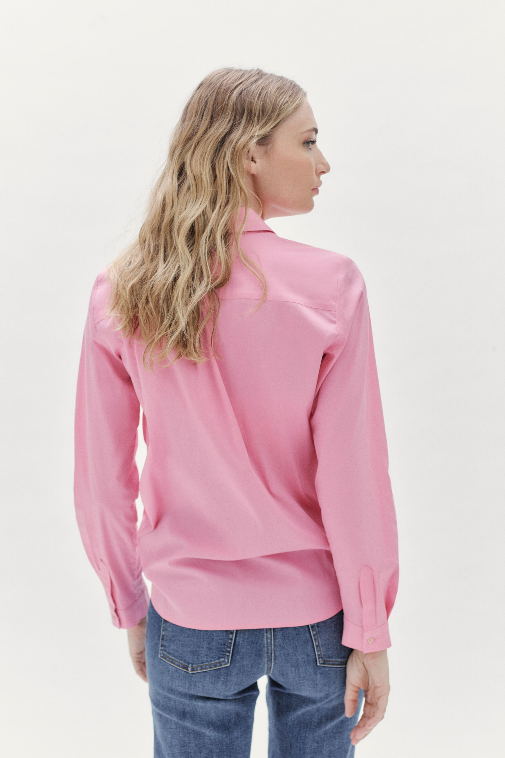 chemisier jessica pop rose fushia femme