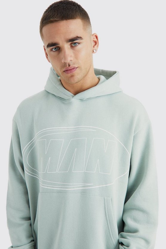 Kastiger Oversize Man Hoodie