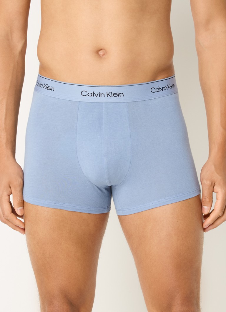 Calvin Klein Boxer Shorts with logo waistband in a 3-pack