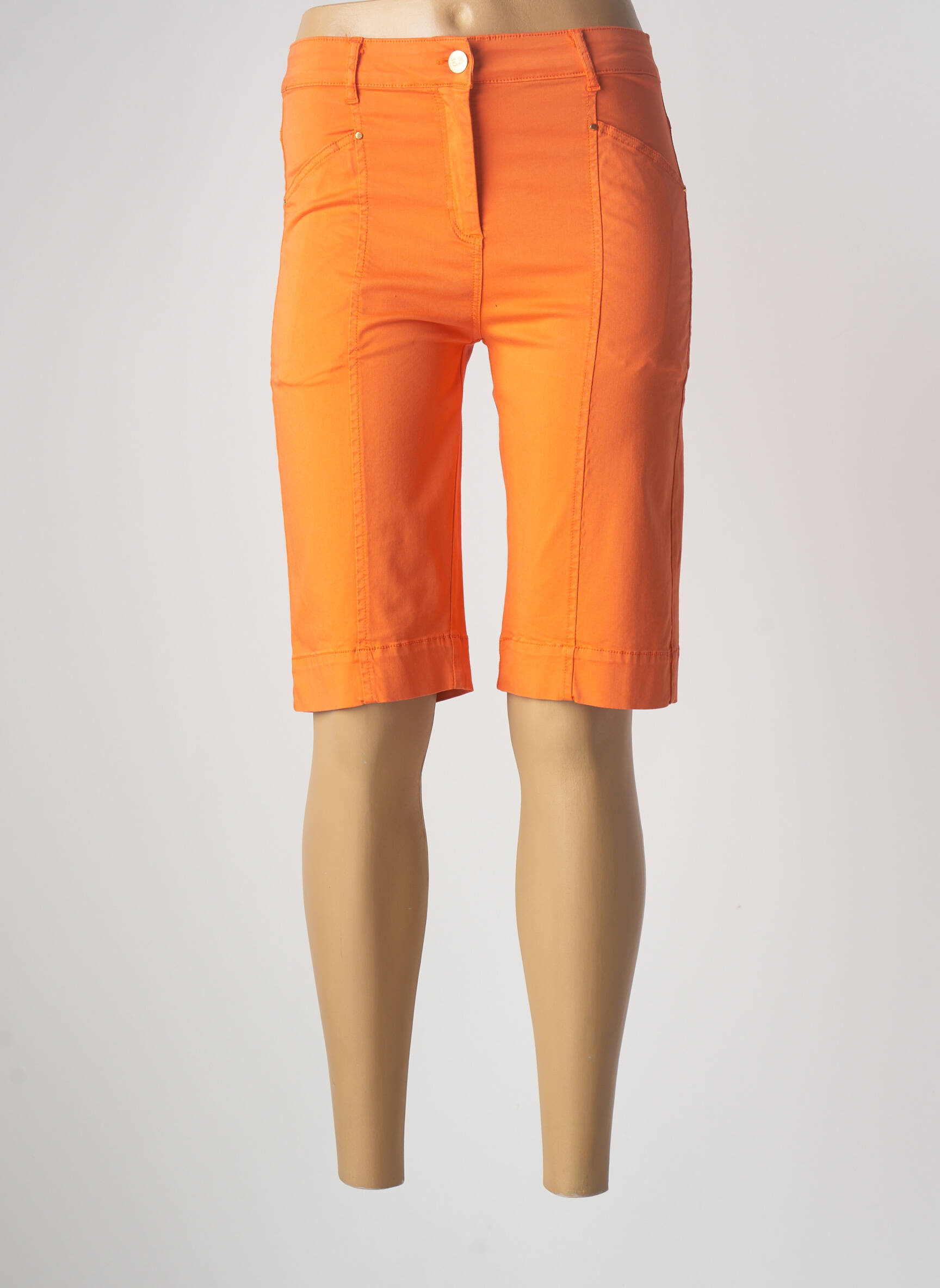 Paul Brial Bermudas Femme couleur orange