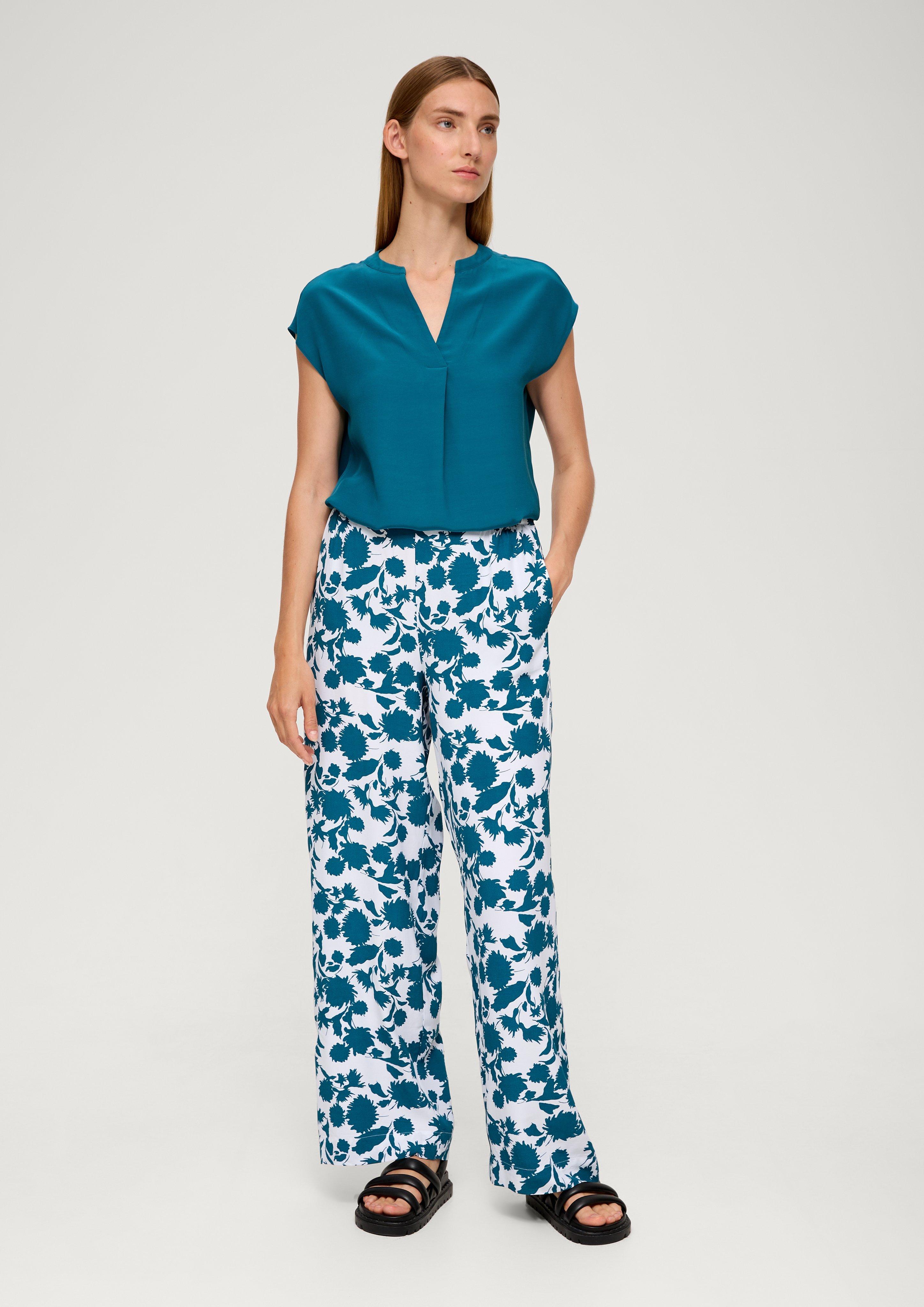 Tunika-Bluse aus Viskose  2137563-6768