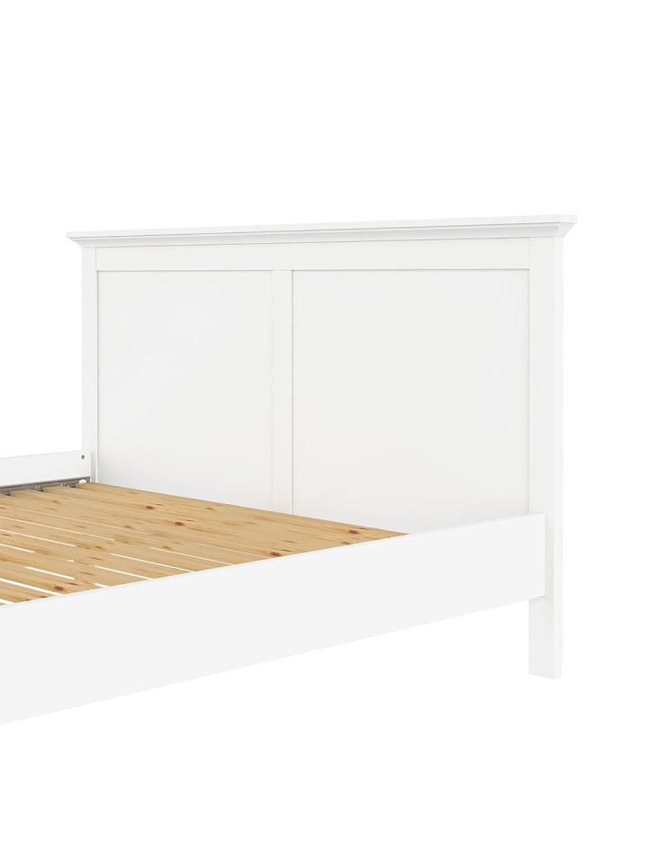 ebuy24 Doppelbett Venedig Weiß 199 x 211 cm günstig kaufen onesize