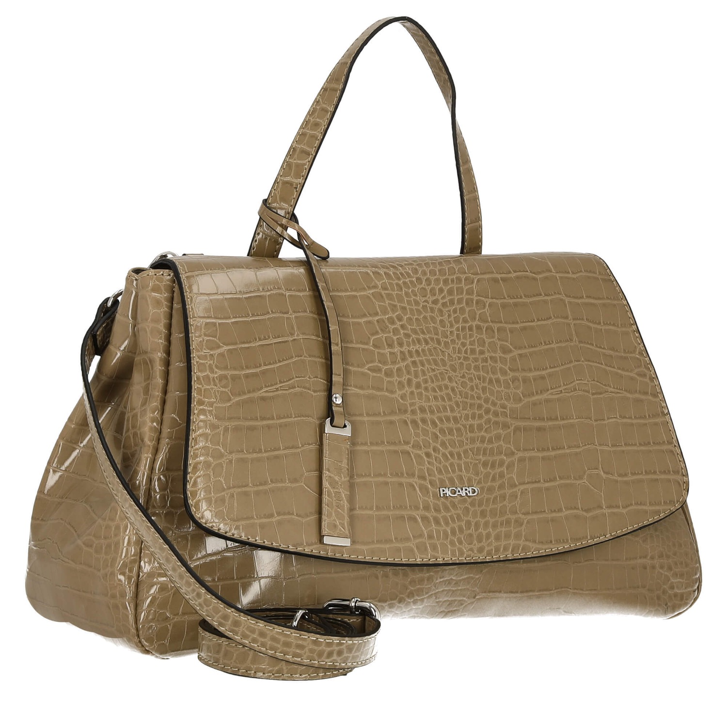 Croco - Handtasche Synthetik