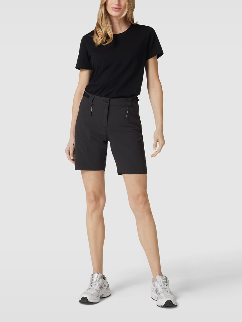 Bermuda mit Eingrifftaschen Modell 'BEAUFORT' in schwarz