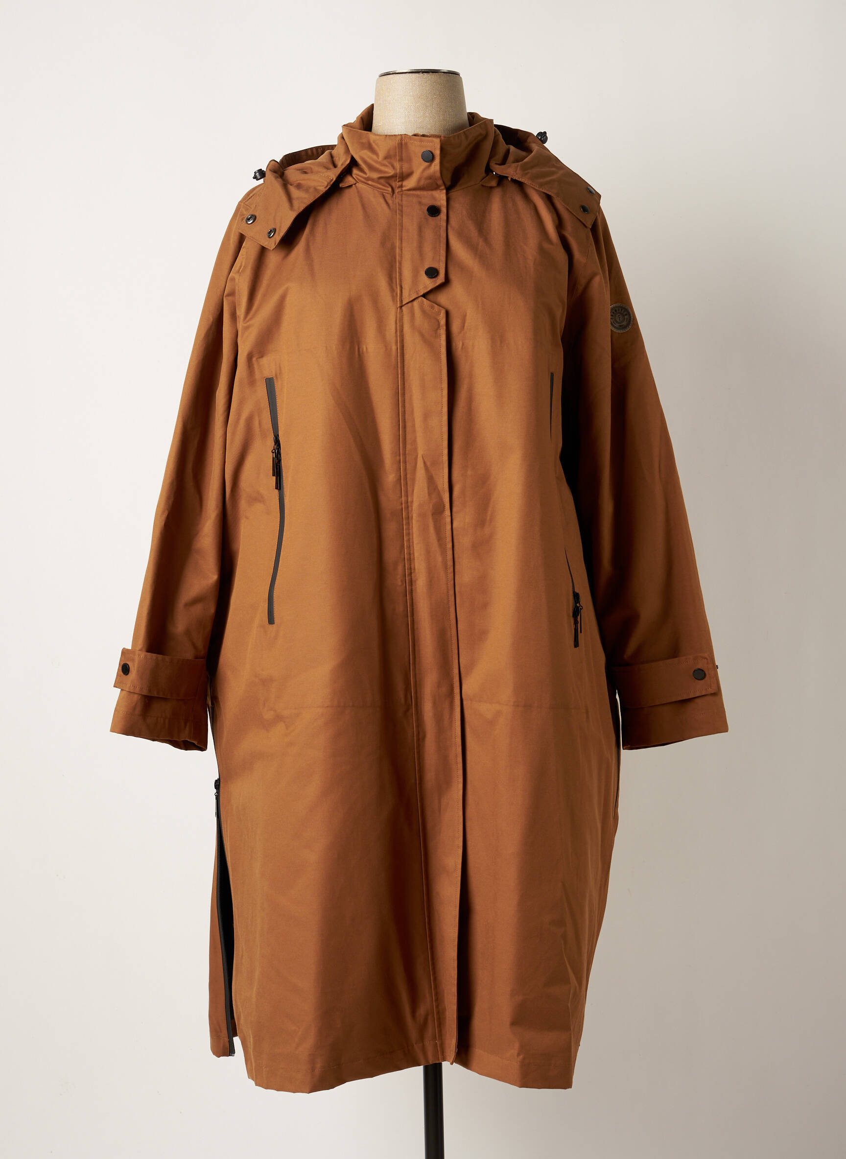 Frandsen Parkas Femme couleur marron