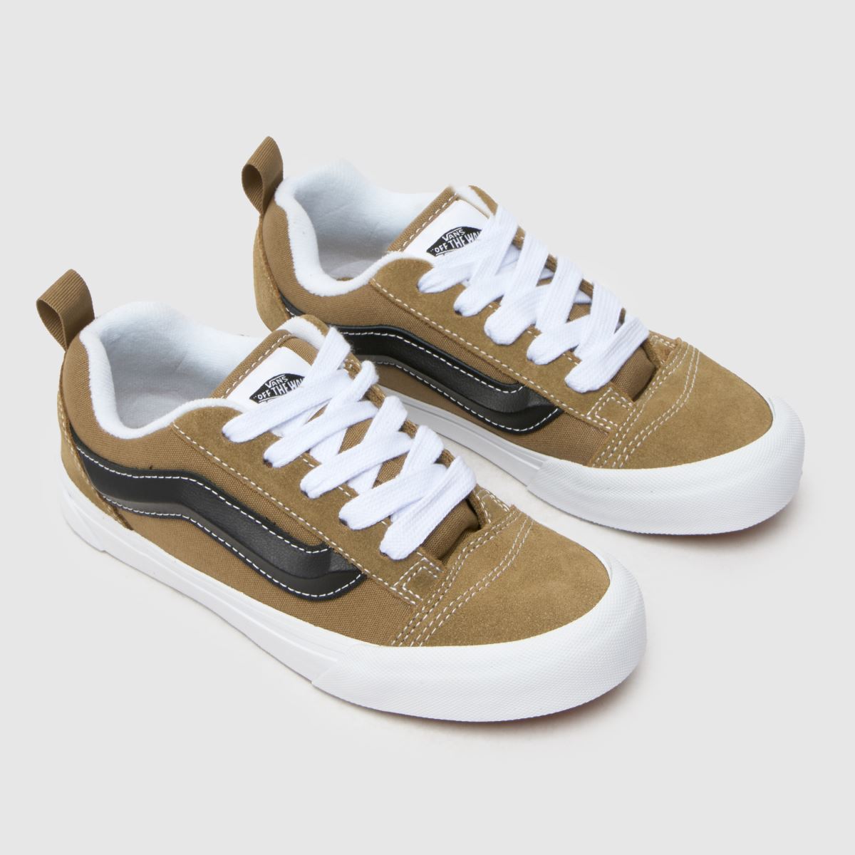 Vans khaki knu skool ungdomstränare