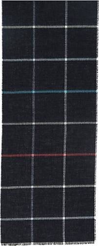 FRAAS Sustainability Edition - Cashmink-Schal mit elegantem XL-Karo - Made in Germany