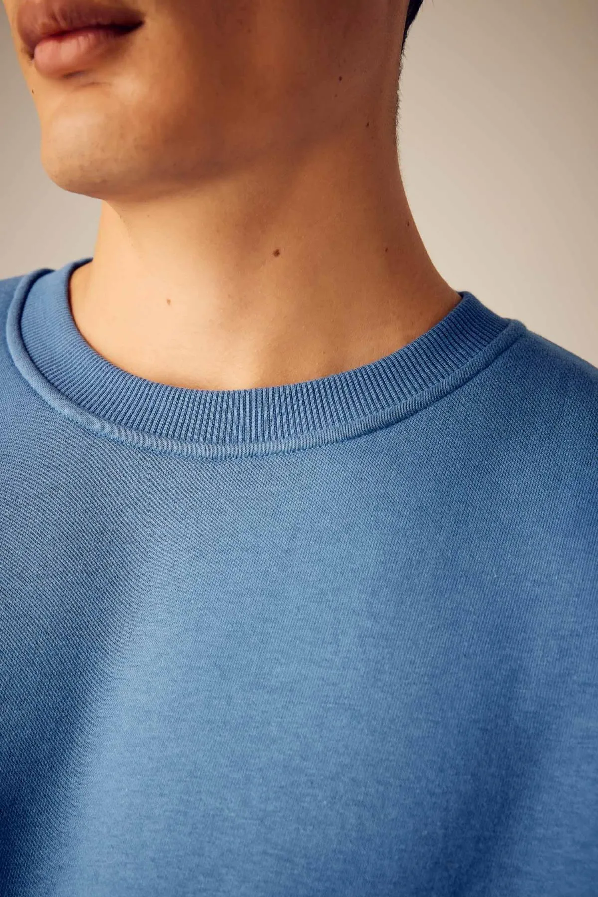 DeFacto  Basic-Sweatshirt mit Rundhalsausschnitt in Oversize-Passform T5139az23au