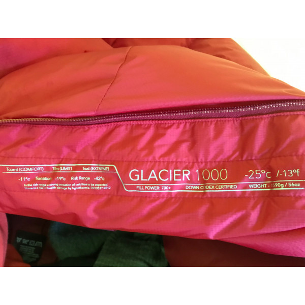 Mountain Equipment - Glacier 1000 - Daunenschlafsack