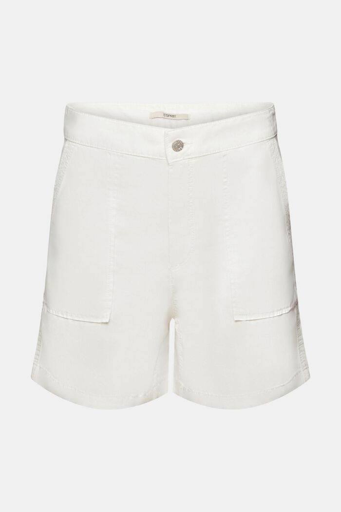 Twill-Shorts, Baumwollmix