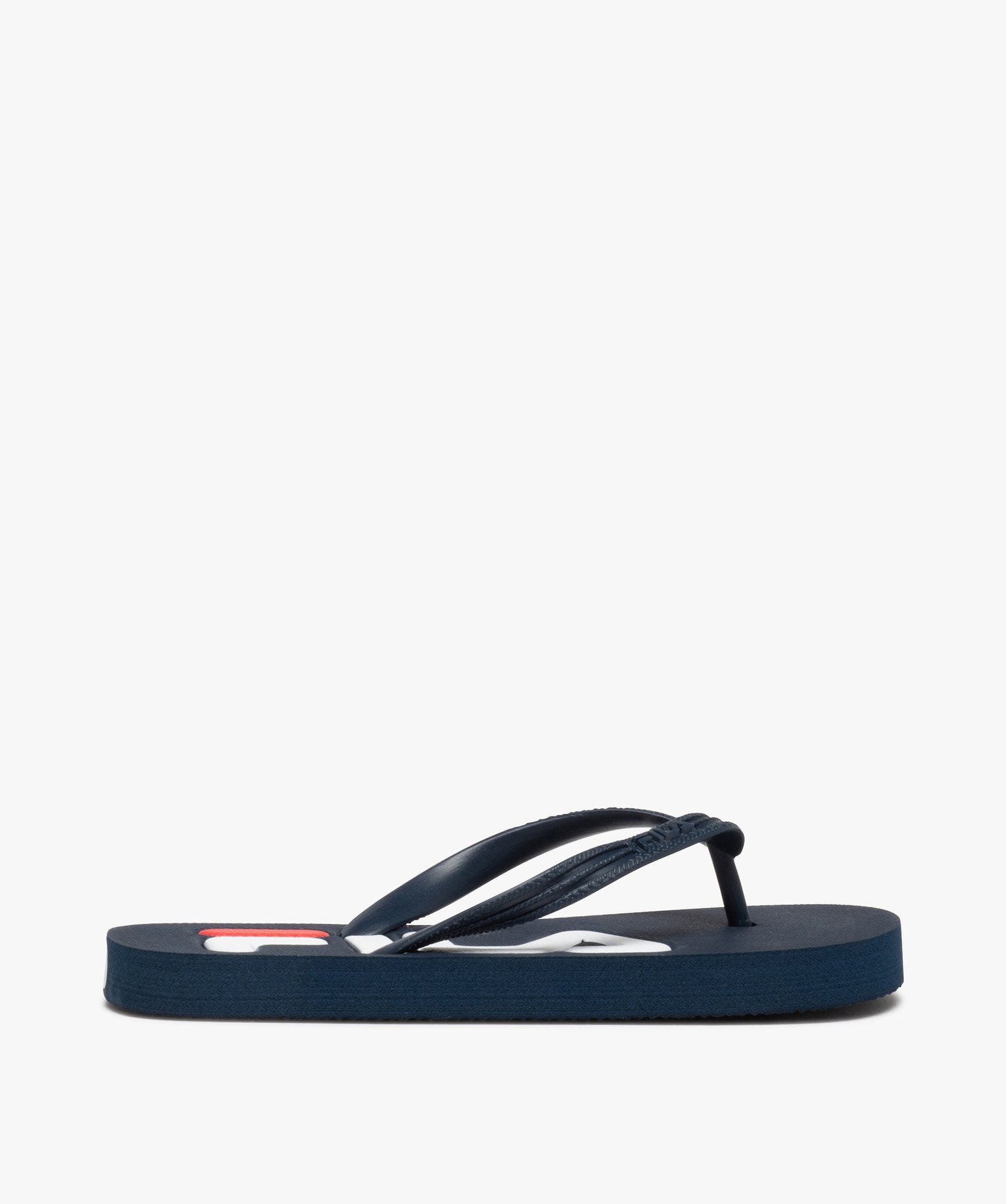 Tongs Garçon avec logo grand format - Fila bleu | GEMO