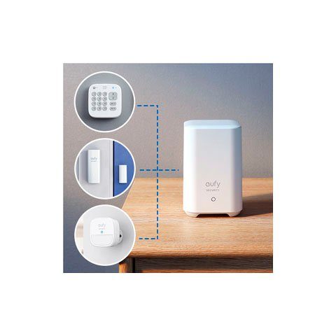 eufy Sensor Kit(Homebase 2+2*entry sensor+1 keypad+1 motion sensor) Smart-Home-Station