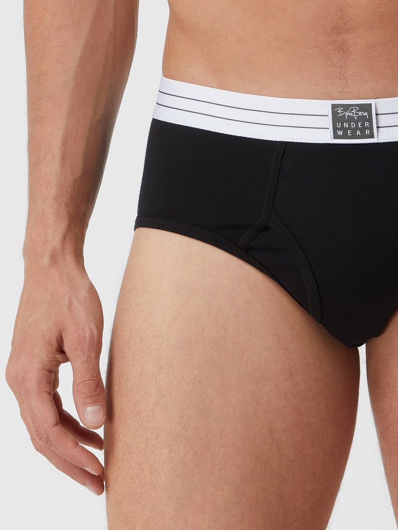 Trunks mit elastischem Logo-Bund im 2er-Pack Modell 'ESSENTIAL' in schwarz