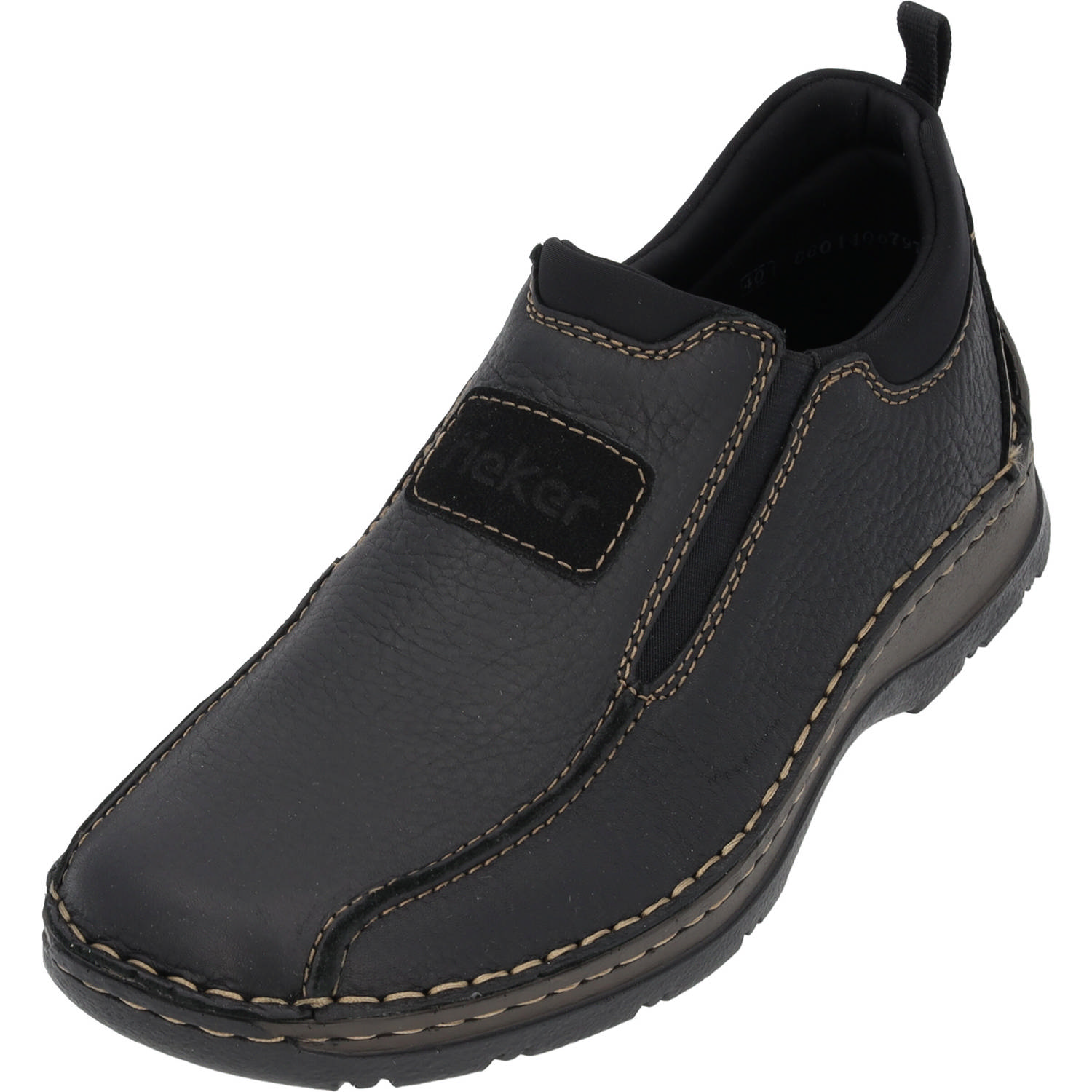 Rieker 05363, Halbschuhe, Herren, Schwarz