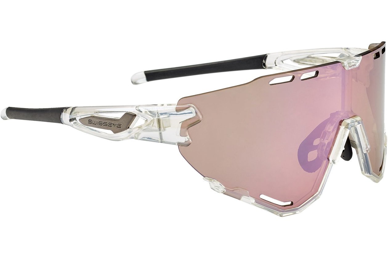 Swiss Eye Mantra shiny laser crystal / brown rosu00e9 Revo Lens