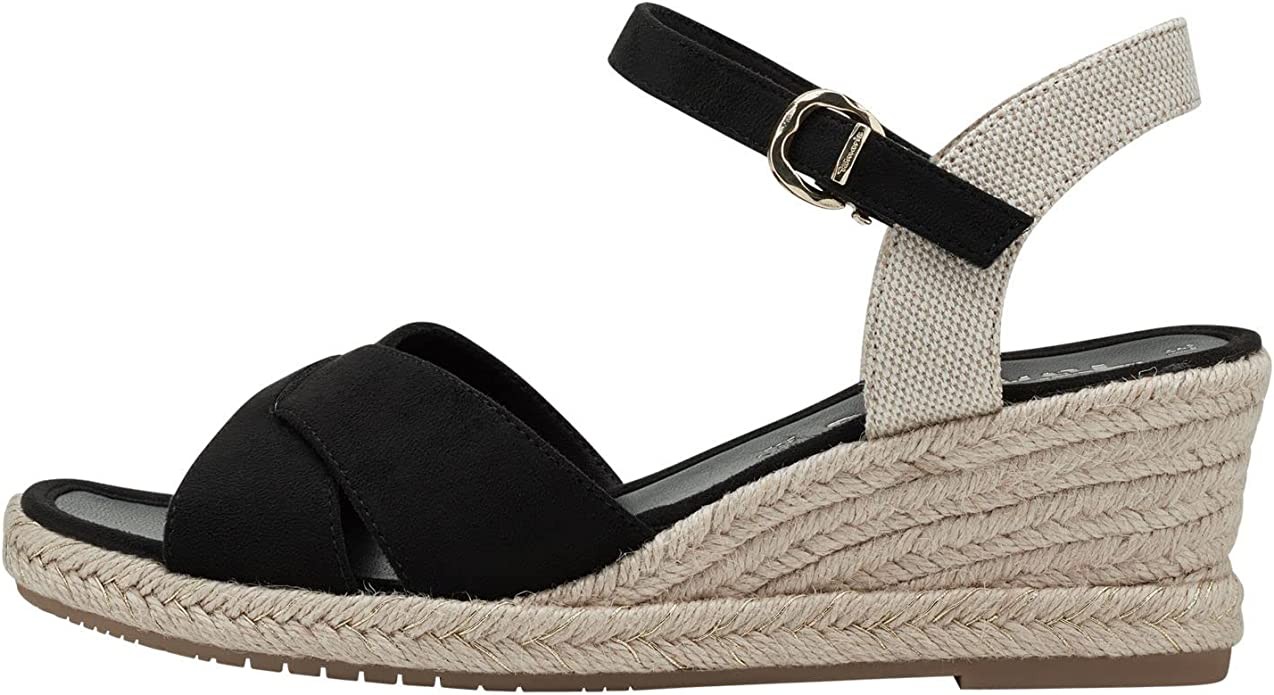 TAMARIS Klassische Sandalen schwarz Da.-Sandalette