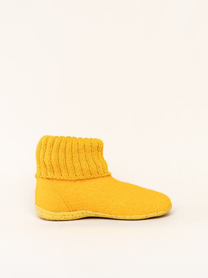Gottstein Hausschuh Alpine Boot RU in gelb günstig kaufen