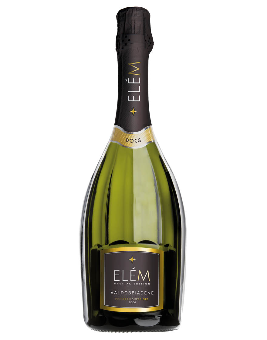 Valdobbiadene Prosecco Superiore Brut DOCG Special Edition Elém 0,75 ℓ